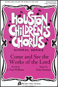 Come and See the Works of the Lord CD choral sheet music cover